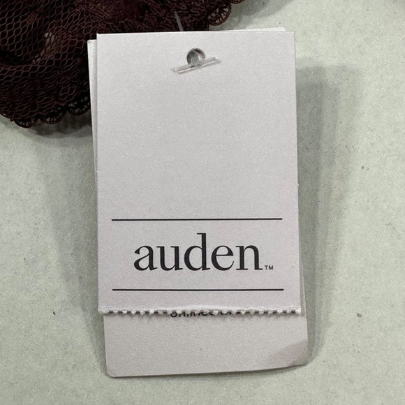 Auden Women's Size 32AA Bra Unlined Balconette Coverage Burgundy New With Tags - Picture 6 of 13
